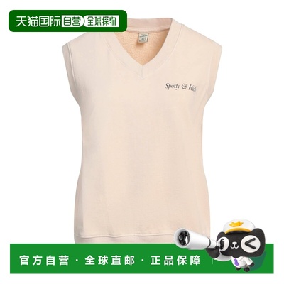 1h可退 潮奢 SPORTY & RICH 女士 卫衣 beige米色 舒适时尚