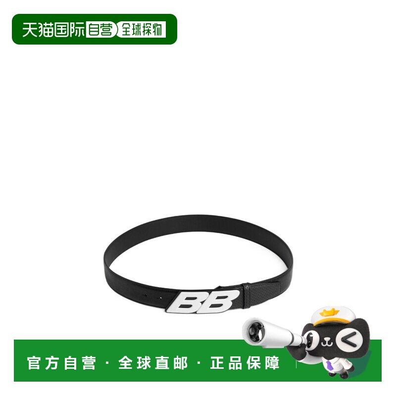 奢淘 Balenciaga BB BIKER腰带 男 8675112ACI9巴【付后1h可退】