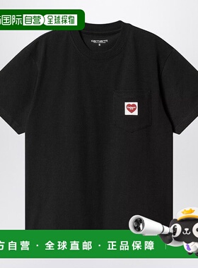 CARHARTT WIP 男士T恤 I032128CO1V2XX AW2025 黑色