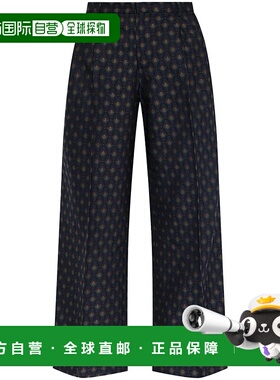 1h可退 ETRO 女士休闲裤 WREA003099TJ223B0065 CO 黑色 图案休闲