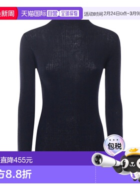 PINKO 女士针织衫 105752A2TOF92 AW2025 黑色 Turtleneck长袖