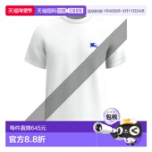 潮奢 Polos Burberry 1h可退 巴宝莉 男士 T恤白色T恤 8121704