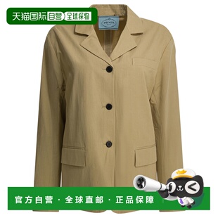 1h可退 PRADA 女士外套 P560P17IDF0065SOOO SS2026 卡其色