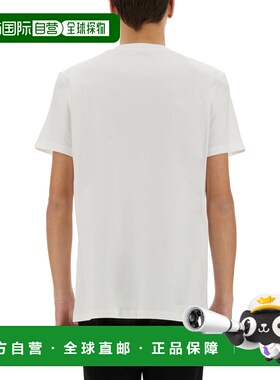 BALMAIN 男士T恤 EH1EF000BC910FA SS2025 白色 Couture Label T-