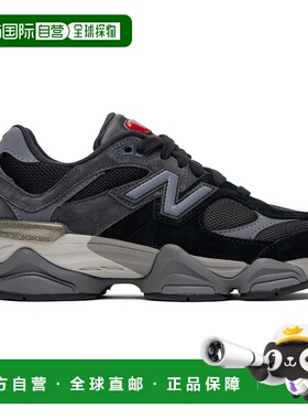 1h可退 潮奢 New Balance  女士 黑色 & 灰色 9060 运动鞋 U9060B