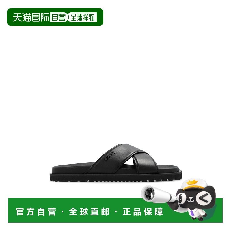 VERSACE 男士凉鞋 10161881A111241B000 CO 黑色 Versace Sandals,流行男鞋,其他凉鞋,淘宝优惠券,粉丝福利购,淘宝优惠卷