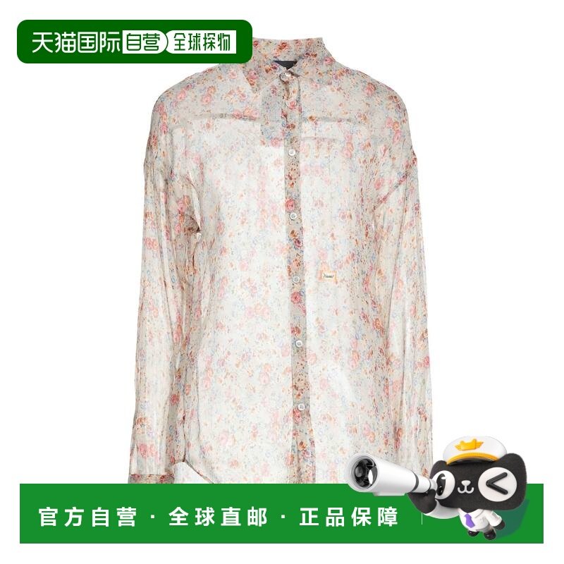 1h可退 潮奢 Dsquared2 二次方 女士 Blouses 花朵衬衫