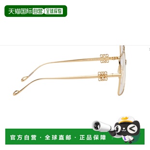 LOEWE LW50038U030 太阳镜 白色 男士