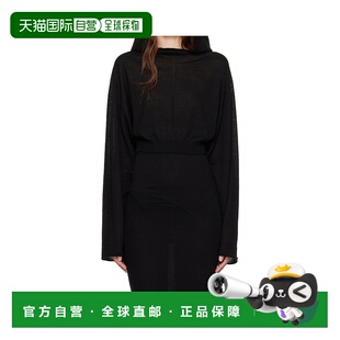 RP02E4632M09 AW2025 黑色 RICK 连帽衫 女士外套 长袖 OWENS