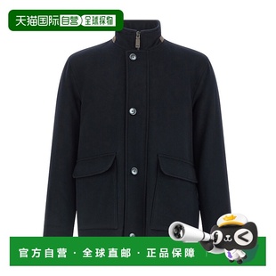 GI000553U381269290 外套 AW2025 黑色 jacket HERNO Field 男士