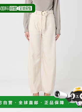 PINKO 女士休闲裤 106492A2W6C00 SS2026 白色 PINKO LEXY pants