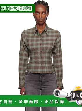 1h可退 潮奢 Our Legacy 女士 绿色 Envelop 衬衫 W4252EI