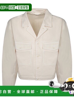 LEMAIRE 男士夹克 OW1142LD1034WH004 SS2025 白色