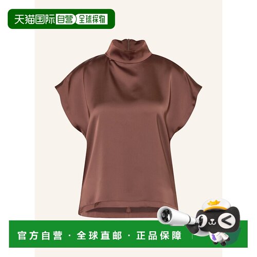 1h可退 HUGO 女士衬衫 100165731715000 CO 咖啡色 Blouse top CA