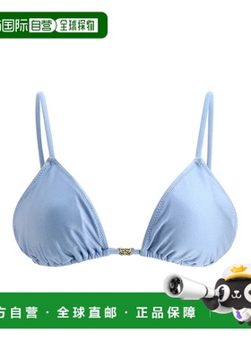 GANNI 女士围巾 A6048561 AW2024 浅蓝色 