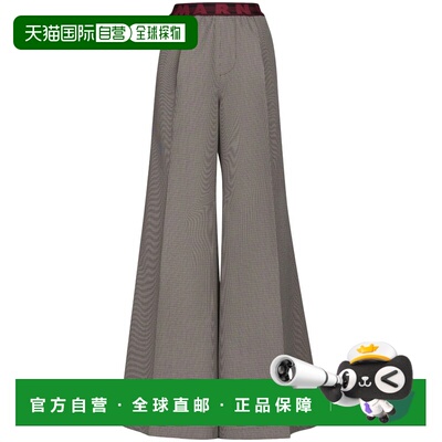 MARNI 女士短裤 PAMA0428U0UTWA03PDR82 AW2023 灰色休闲裤阔腿裤