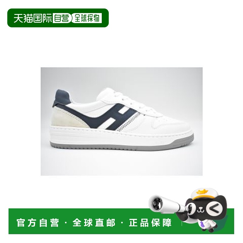 1h可退 HOGAN 男士休闲鞋 HXM6300EU50ODZ11G1BLUBIANCO SS2025