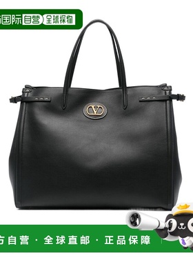 VALENTINO 男士手提包 YB0D15RBN0NO SS2025 黑色 Vlogo手提包