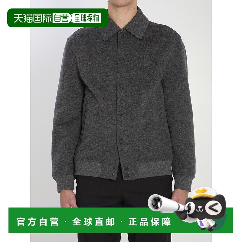 FENDI 男士外套 FW1413AVIXF1M2T CO 灰色 Jacket