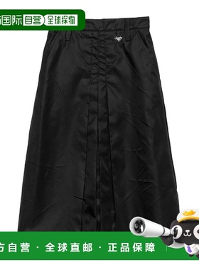 PRADA 女士半身裙 21H0091WQ8SOOOF0002 AW2025 黑色长裙a字裙