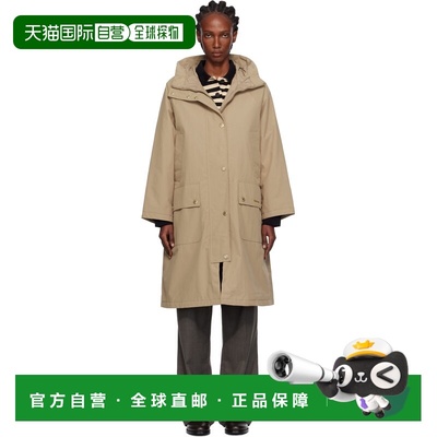 1h可退 潮奢 barbour 巴伯尔 女士 驼色 Catalina Showerproof 大
