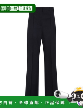 PRADA 女士休闲裤 P263J16OXSOOOF0008 AW2025 蓝色直筒裤