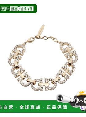 1h可退 潮奢 Salvatore Ferragamo 菲拉格慕 女士 水晶精饰锁扣图