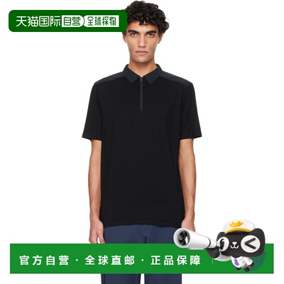 Veilance 男士 黑色 Frame Polo 衫 X000007208始祖鸟