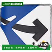 off Office 蓝色 男士 钱包 Out white 白色 潮奢 1h可退