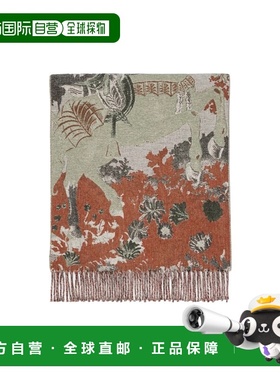 BURBERRY 女士围巾 81187761 AW2025 棕色 Stallion Portrait 羊