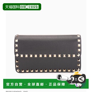 1h可退 潮奢 valentino 华伦天奴 女士 黑色铆钉链条小包 7W2P0S6