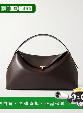 1h可退 潮奢 TOTÊME 女士 T 型锁单肩包 244WAL956LE0025