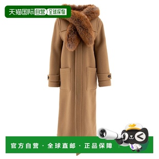 AW2024 浅棕色 Burberry BURBERRY Fur 8092316 Faux 女士外套