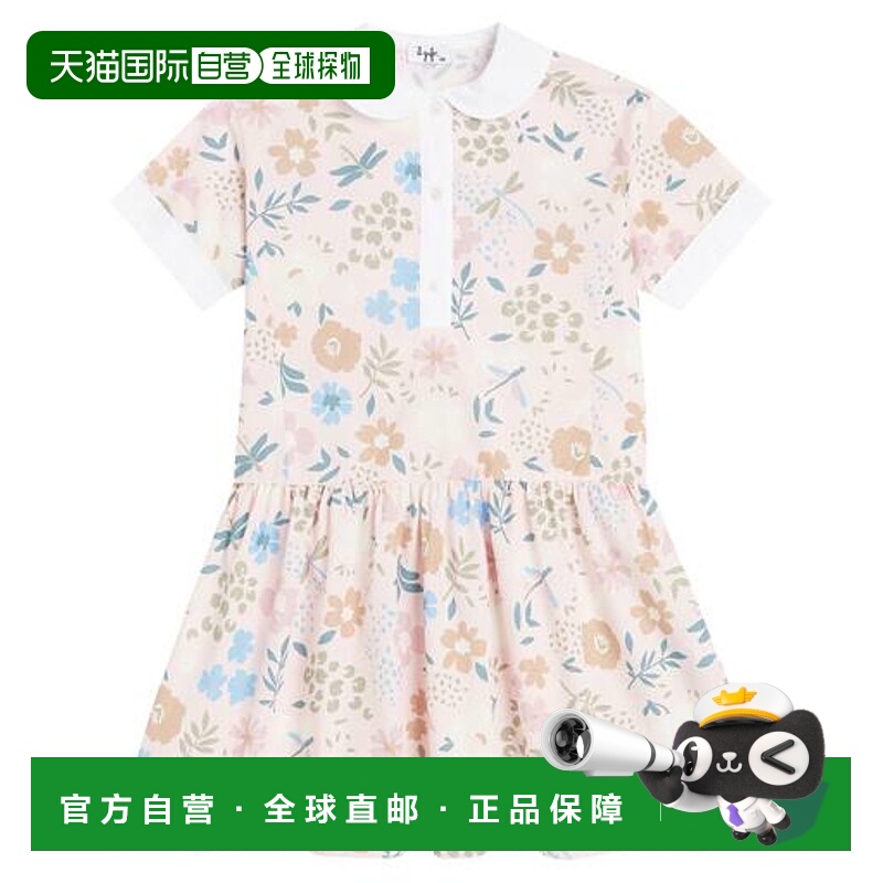 1h可退 潮奢 il gufo 女童 棉质连衣裙童装 pink粉色 舒适时尚
