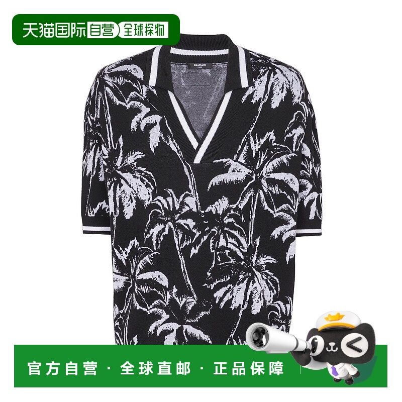 1h可退 balmain 男士 毛衣短袖针织衫羊毛