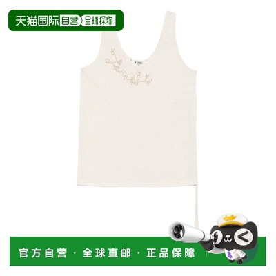 FENDI 女士背心吊带 FS9735ASMHF1SAZ AW2025 花色 EMBELLISHED T