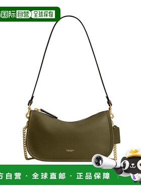 COACH 女士斜挎包 CCC36B4OL AW2025 绿色 Waverly 包蔻驰