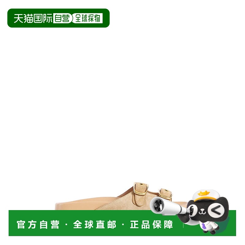 1h可退 CHLOÉ 女士凉鞋 CHC25U08PRY20O SS2025 棕色 Chloe Flat