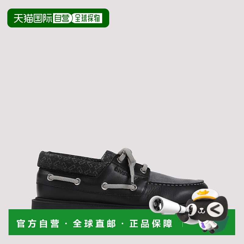 1h可退 GIVENCHY 男士商务休闲鞋 BH103QH1UG001 SS2025 黑色男鞋