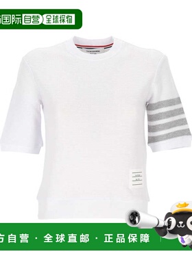 THOM BROWNE 女士T恤 FJS222AJ0248100 SS2026 白色
