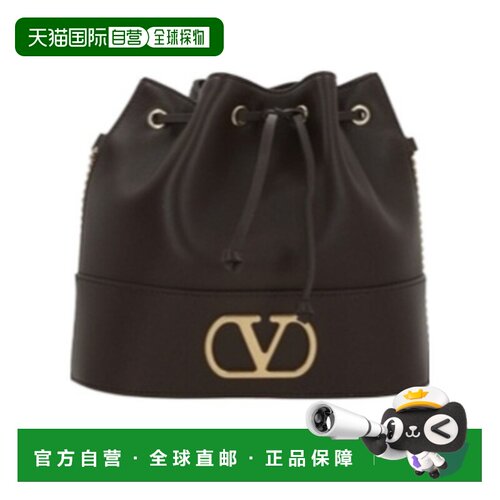 VALENTINO 女士单肩包 WP0T83AWD0TO AW2026 深棕色 抽绳单肩包