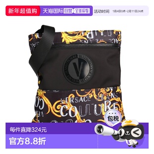 潮奢 versace 范思哲 男士 Bags 斜挎包 black黑色 舒适时尚