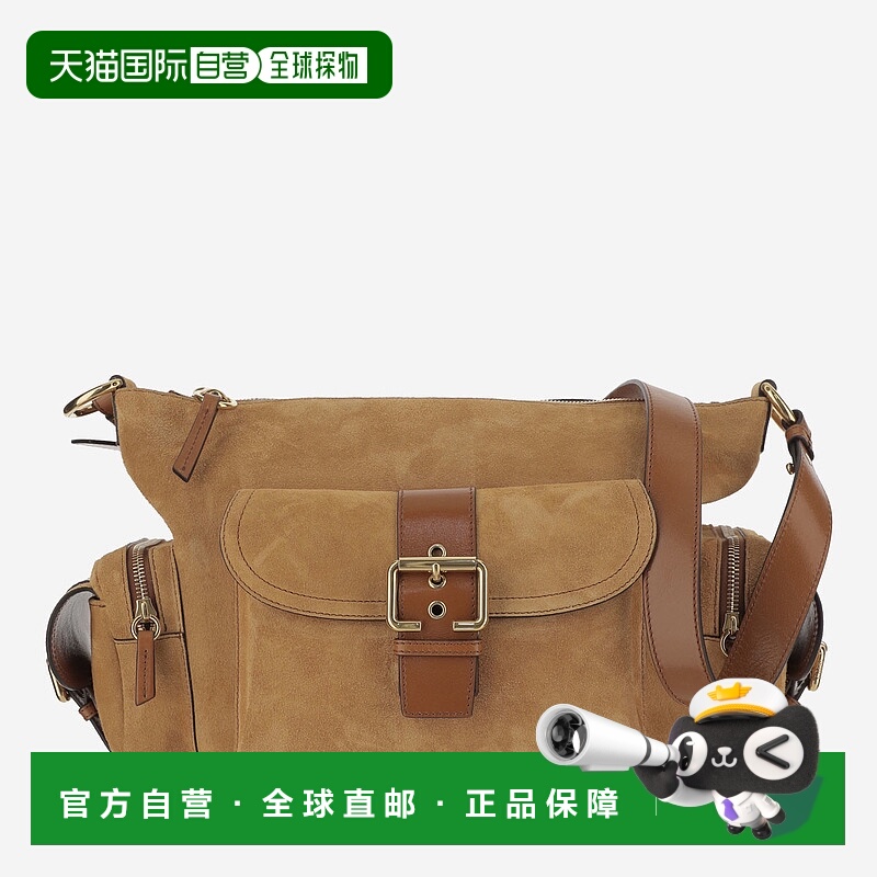 1h可退 CHLOÉ 女士单肩包 CH25US533P3725M SS2025 棕色 Camera B