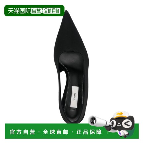 TOTEME 女士高跟鞋 251WAS0205FB0401001 SS2025 黑色