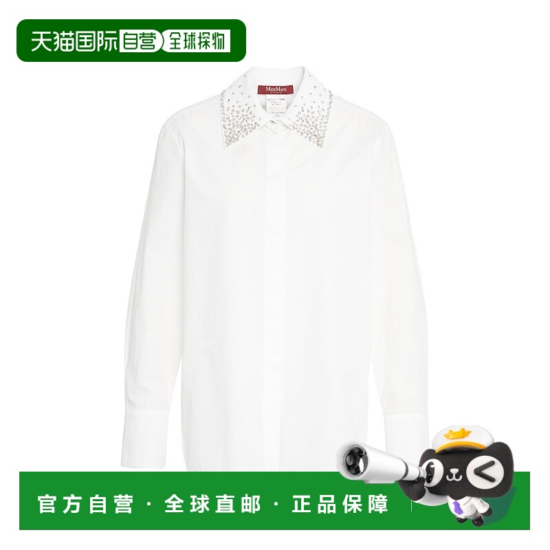 1h可退 MAX MARA 女士西服 STAFFA001 AW2025 黑色 Blusa con str