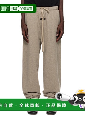 1h可退 潮奢 Essentials 男士 灰色 Fleece Essential 运动裤 130