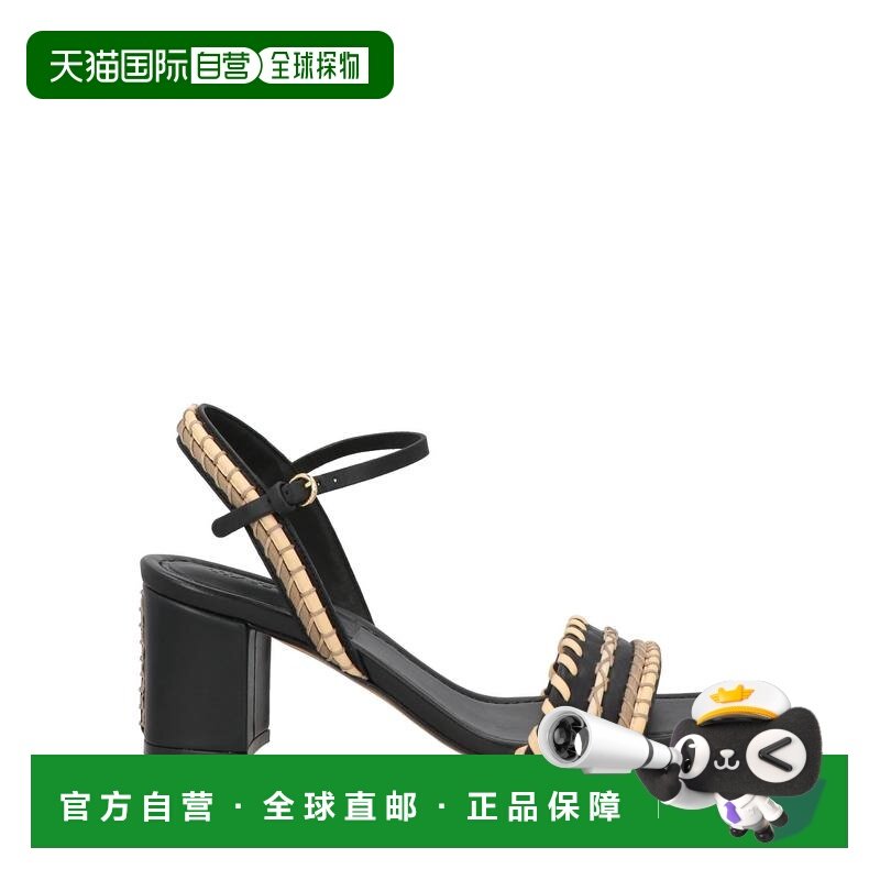 1h可退 潮奢 ULLA JOHNSON 女士 凉鞋 black黑色 舒适时尚,女鞋,时装凉鞋,淘宝优惠券,粉丝福利购,淘宝优惠卷