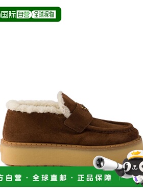 PRADA 女士靴子 1D717NFZD50JFTF0F24 AW2025 浅棕色女靴