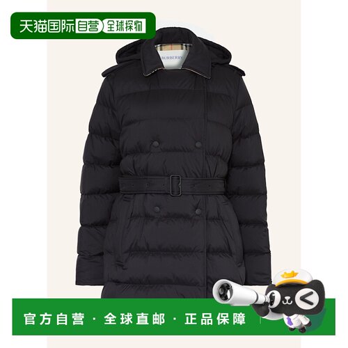 BURBERRY 女士大衣 100340562213000 CO 黑色 Down jacket with r