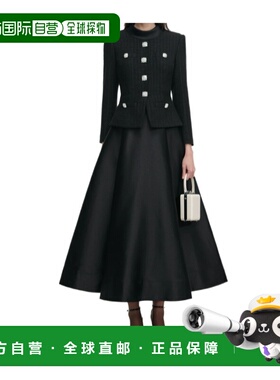 1h可退 SELF-PORTRAIT 女士大衣 RS26161MAB SS2026 黑色